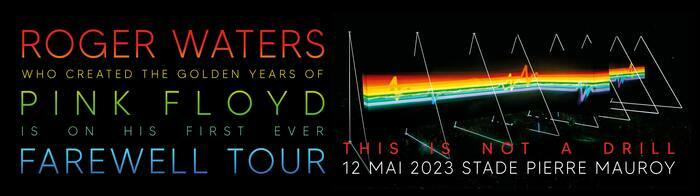 Concert de Roger Waters au stade Pierre-Mauroy