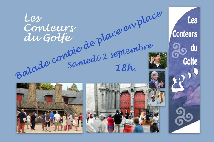 Balade contée de place en place.