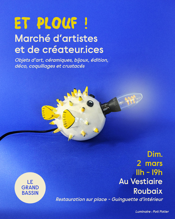 Et plouf ! Marché d'artistes et de créateur.ices