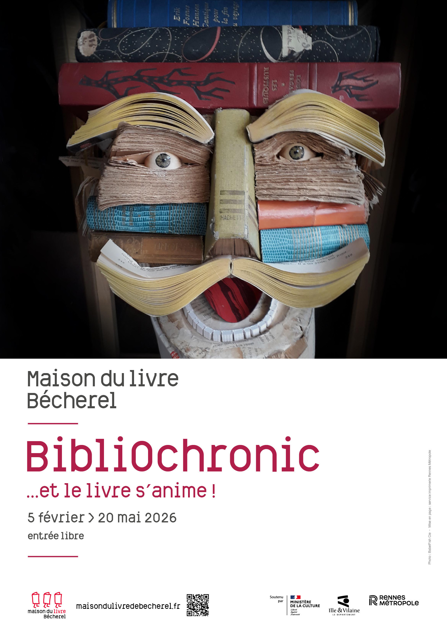 Exposition "Bibliochronic ... et le livre s'anime !"