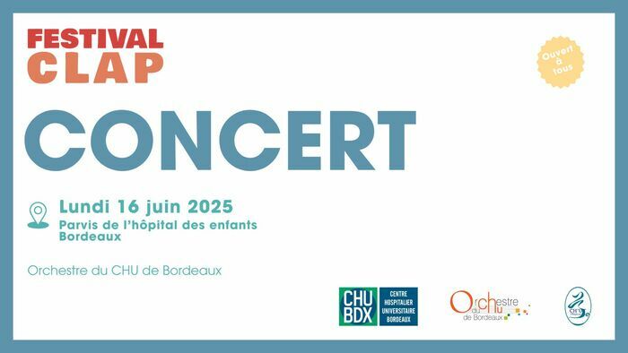 Concert avec l’orchestre du CHU de Bordeaux