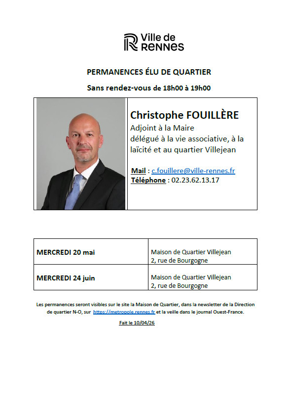 Permanences d'élus