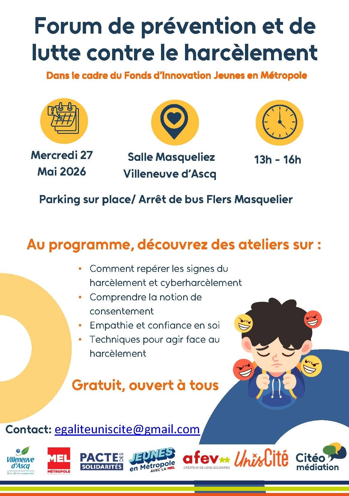 Forum de prévention et de lutte contre le harcèlement