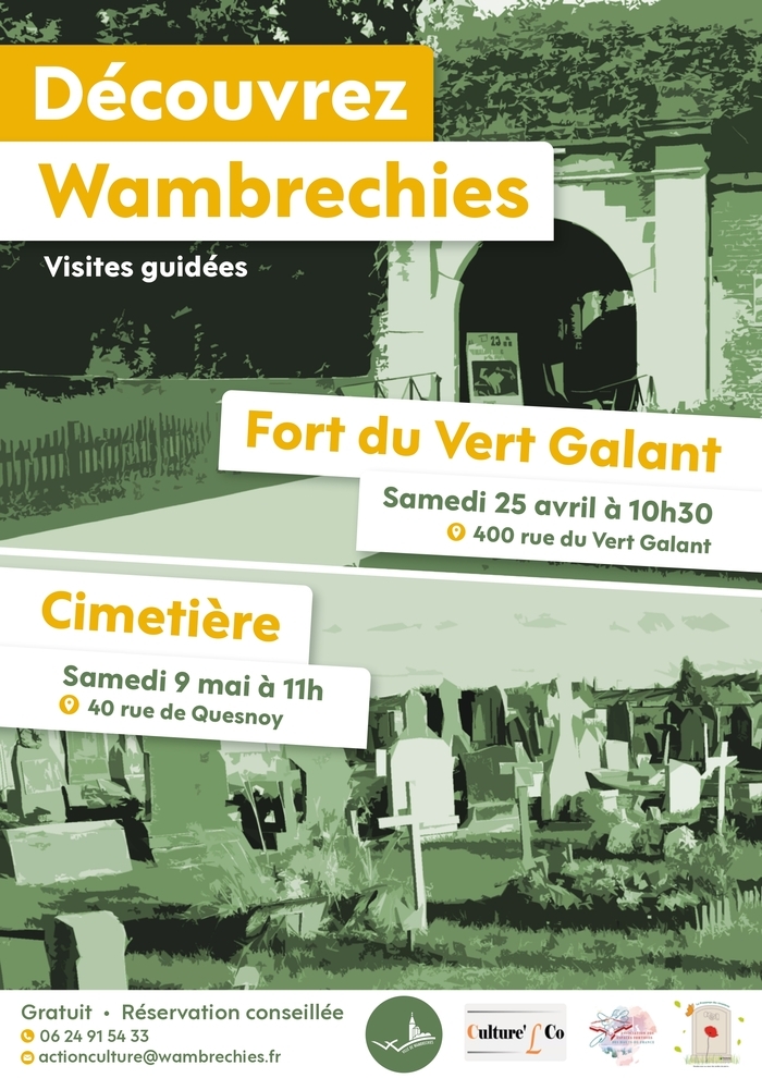 [Visite guidée] Le cimetière de Wambrechies : Toute une histoire !