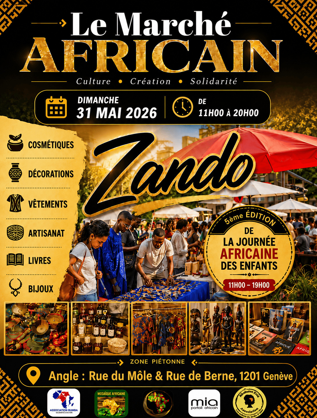 Le Marché Africain " Zando "