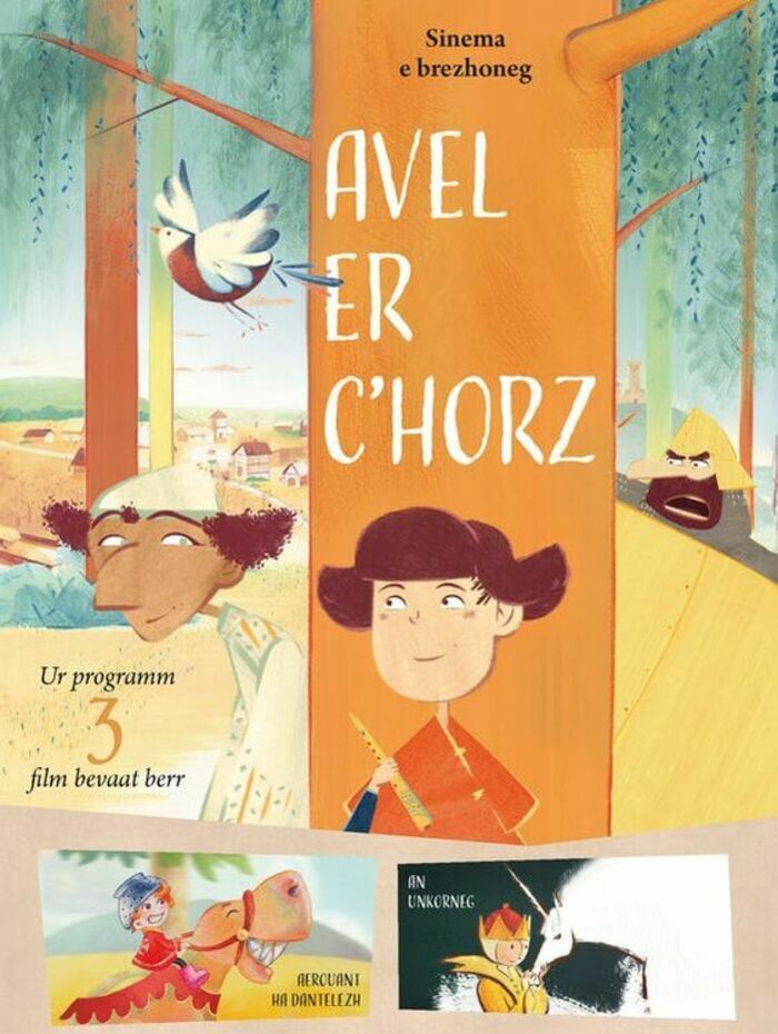 Daoulagad Breizh organise chaque année une tournée de dessins animés en breton à destination des écoliers