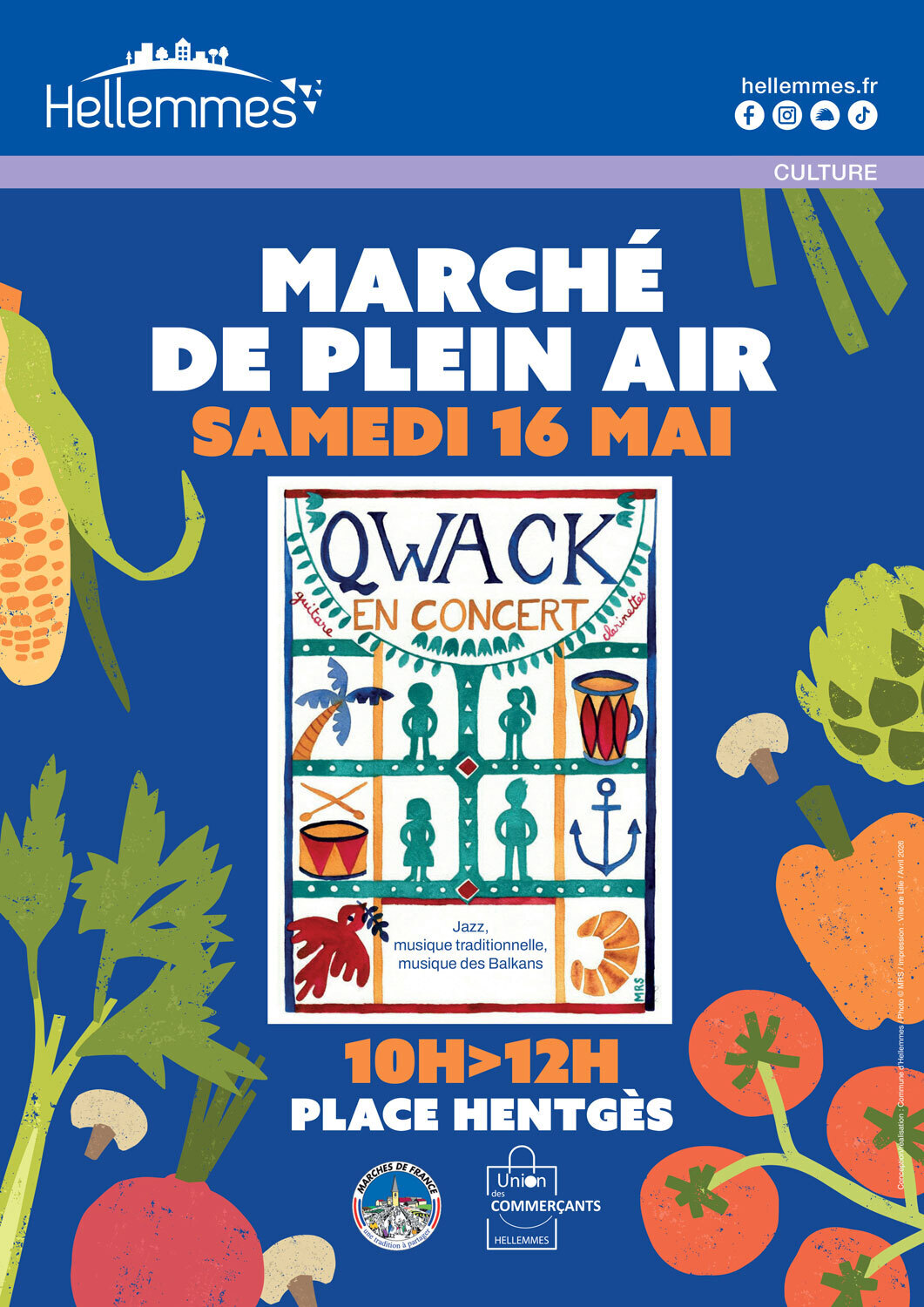 Ambiance musicale au marché de plein air ! - 6/5