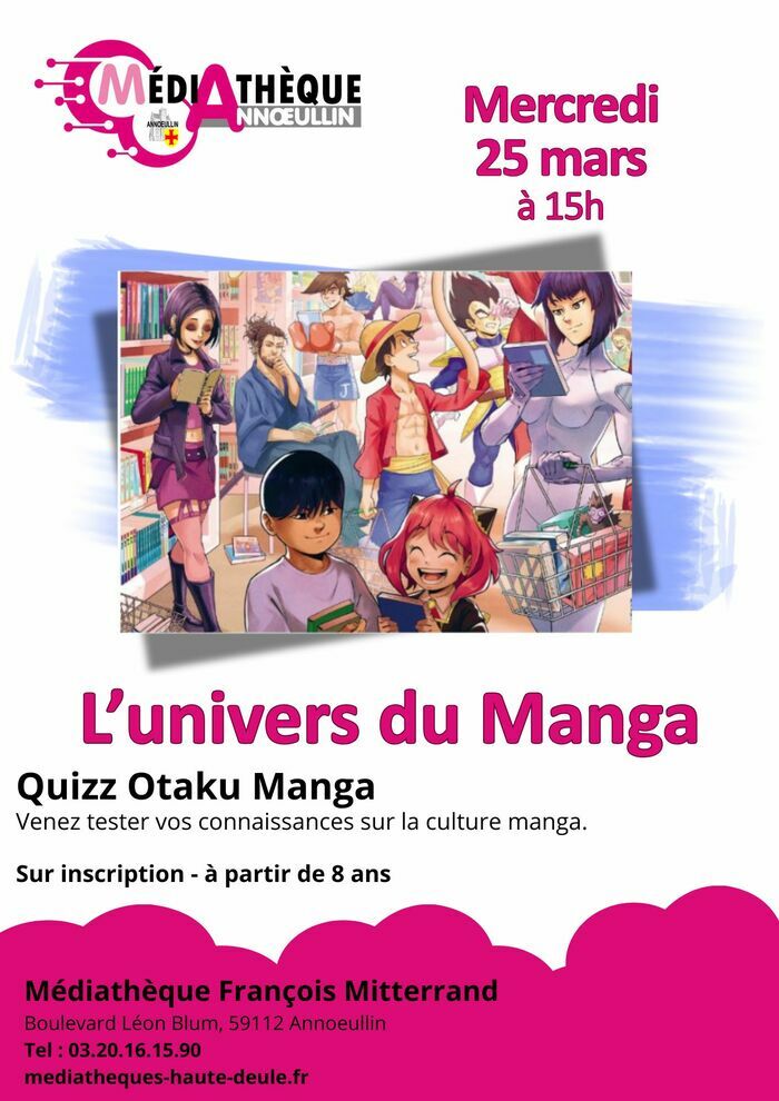 L'univers du Manga - Quizz Otaku Manga