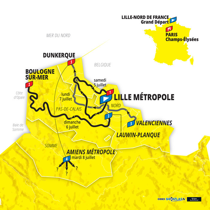 Grand Départ du Tour de France 2025