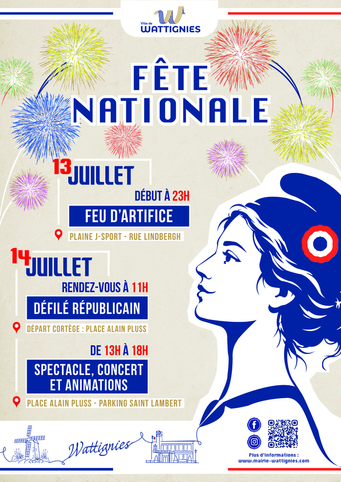 Fête nationale à Wattignies
