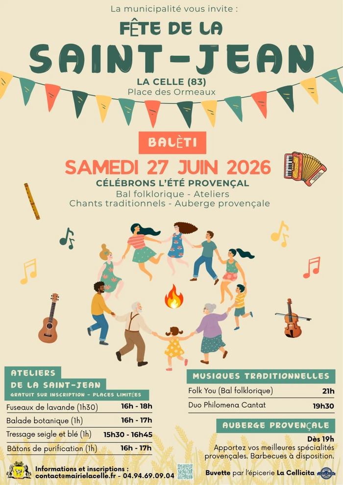 Place des Ormeaux, La Celle (83)