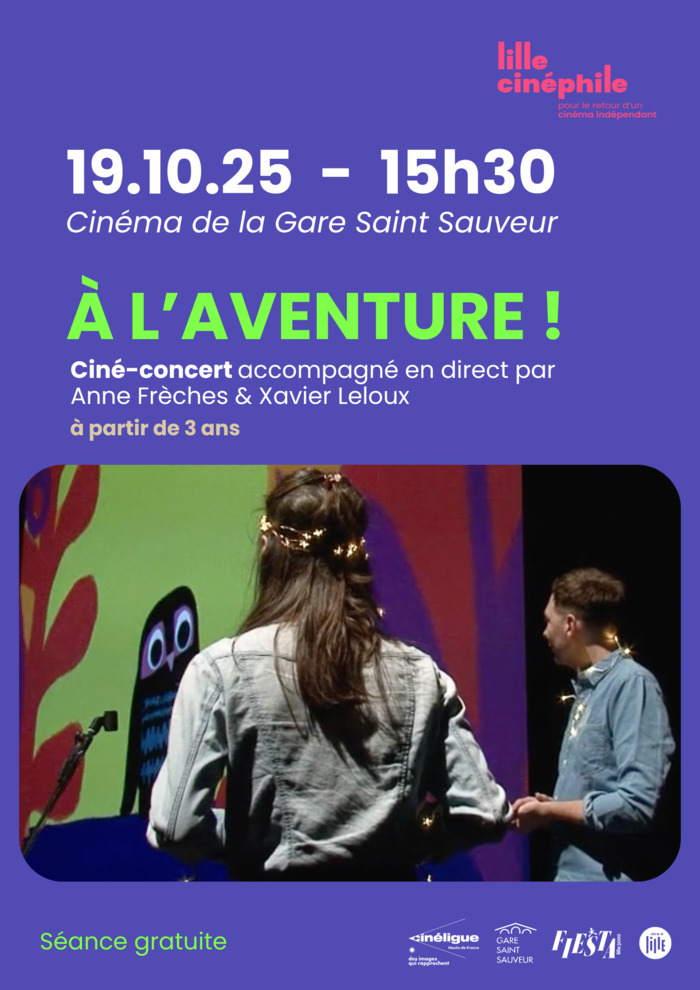 A L'AVENTURE ! Ciné-concert jeune public