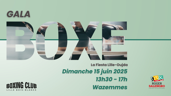 La Fiesta Lille-Oujda : Gala de boxe éducative locale et régionale