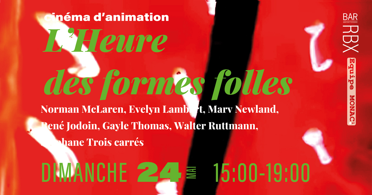 L'Heure des formes folles - Cinéma d'animation