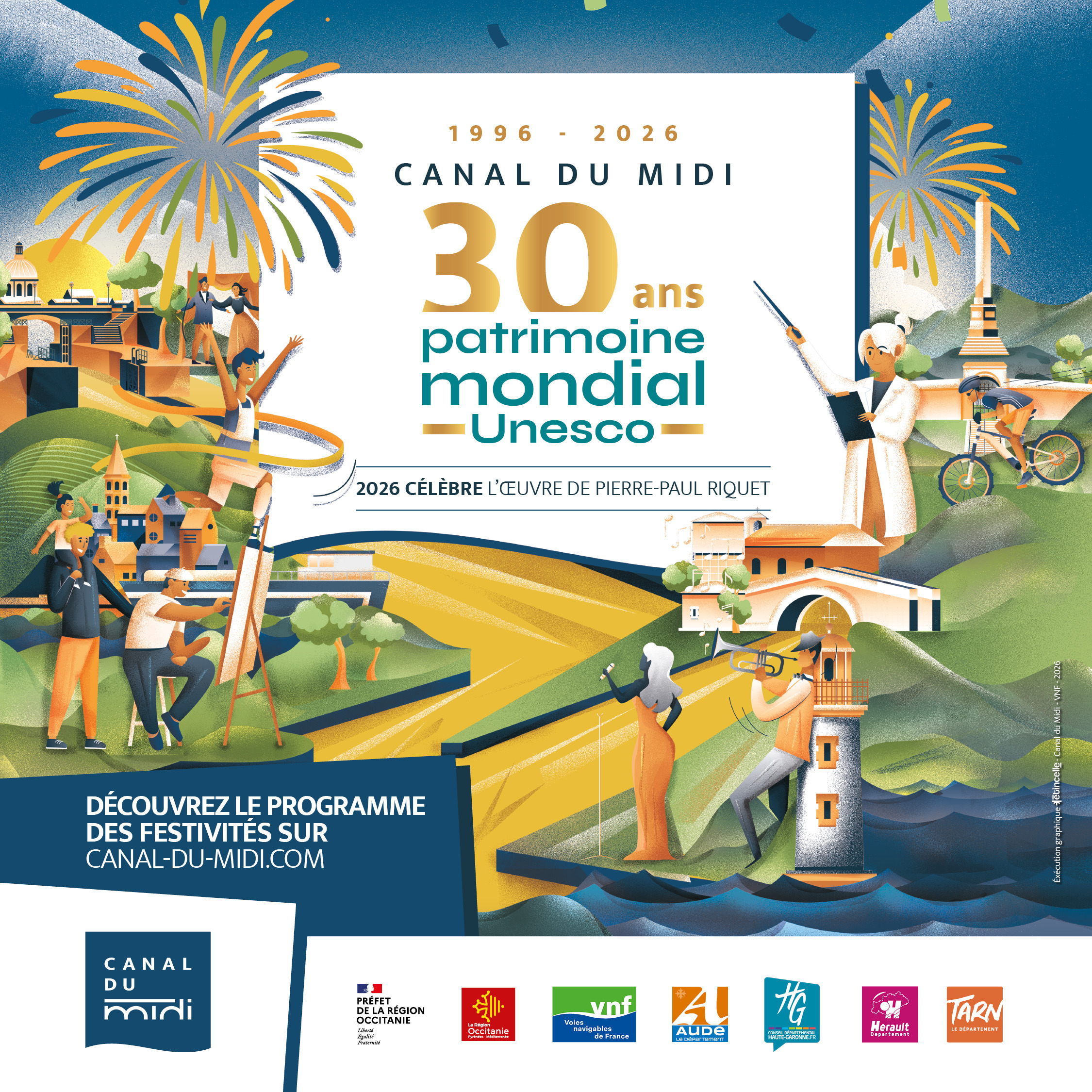 Exposition "Histoire et paysages du canal du midi"