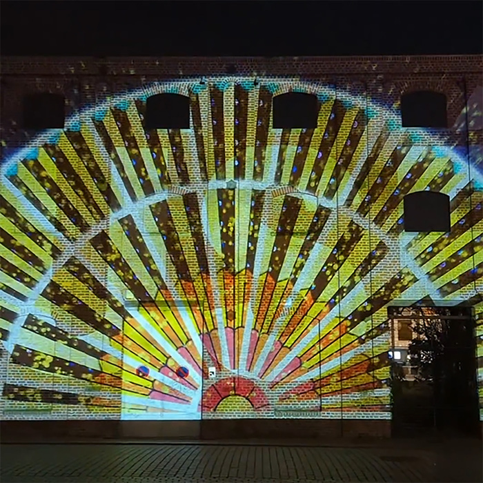 Visite guidée des projections des Nuits des Arts Lumineux