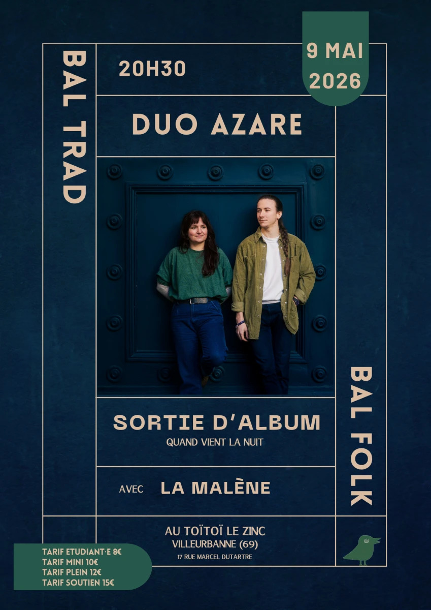 Bal de sortie d'album Duo Azare