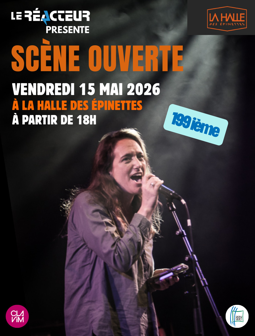 199ᵉ scène ouverte du Réacteur