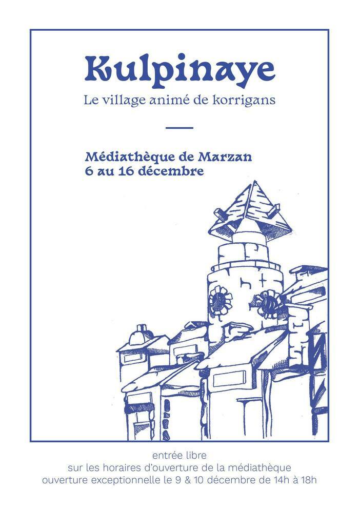 Sous l'émerveillement des petits comme des plus grands, venez assister au réveil du village des Korrigans à Marzan du 6 au 16 décembre