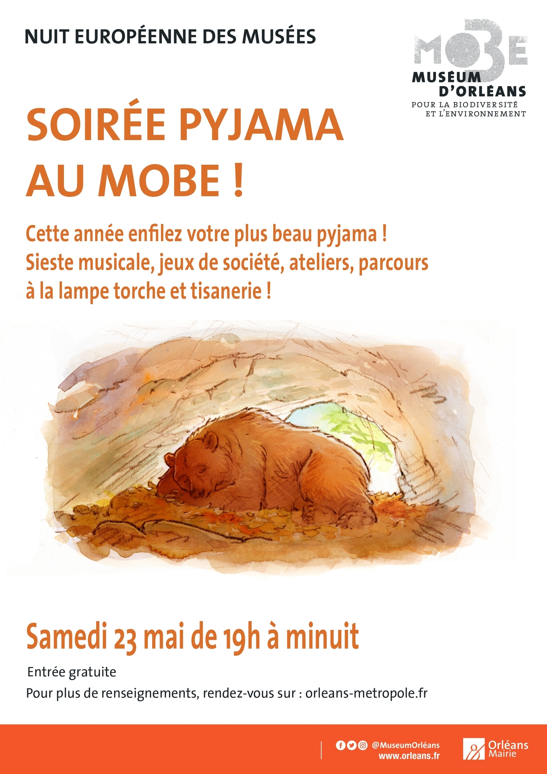 Soirée pyjama au MOBE !