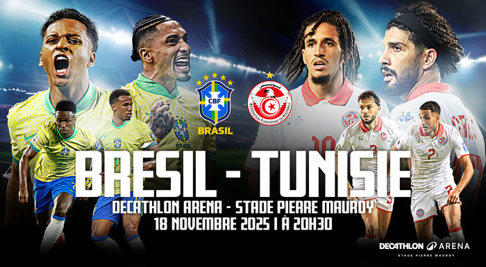 Match Brésil / Tunisie