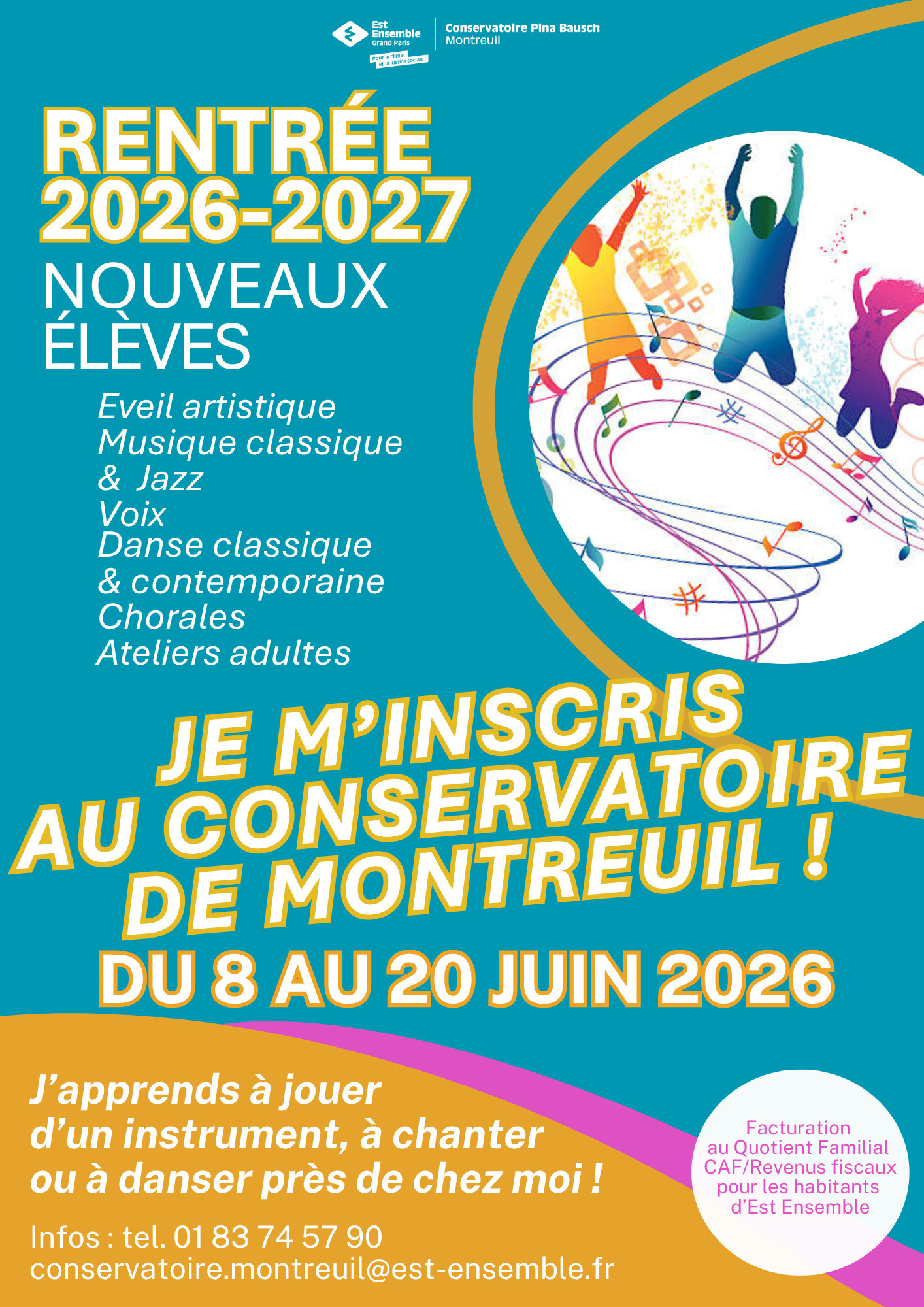Rentrée 2026 - Inscriptions